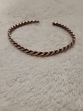 Handmade Twisted Wire Copper Bracelet – Artisan Boho Jewelry