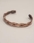 Large Twisted Copper Wire Bracelet – Bold Handmade Statement Jewelry